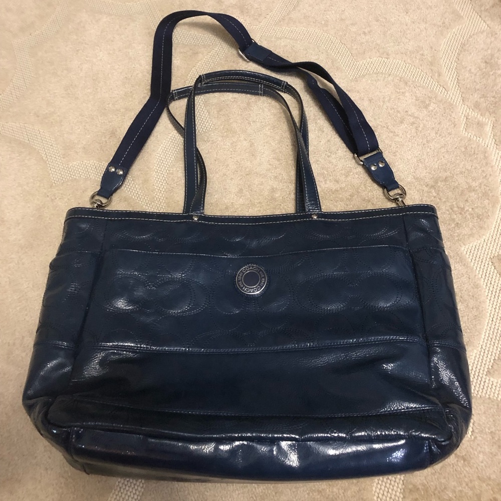 Coach diaper bag.